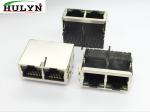 RJ45 Jack With Transformer,RJ45-1X2 TAB-UP Fast