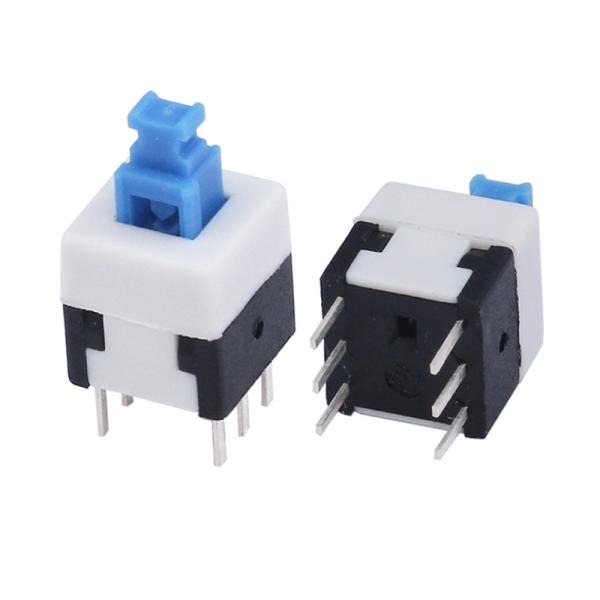 Buy cheap On Off SPST DIP Push Button Reset Switch 5.8x5.8 from wholesalers