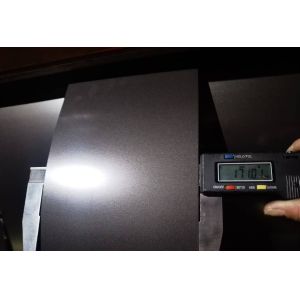 Buy cheap 0.11mm Thick 110mm Width Prepainted Aluminum Foil Coil For Rollable Ridge Ventilation Tape Making from wholesalers