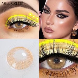 Odm Solid Most Realistic Colored Contacts Natural Looking For Dark Eyes