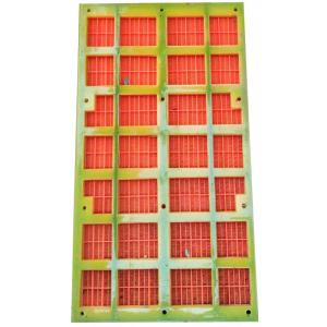 ISO9001 Polyurethane Modular Screen Panel With Hole Thickness 40mm