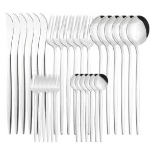 Buy cheap 30Pcs Anti Rust Reusable Fork And Spoon Cutlery With Gift Box from wholesalers