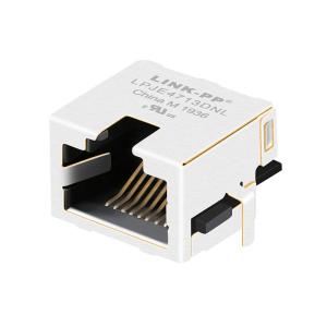 Buy cheap Modular Low-Profile RJ45 Jack SMT Mid Mount Shielded Tab Up 8.5mm ISO9001 from wholesalers