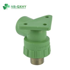 Buy cheap PPR Pipe Fitting Male Thread Elbow Wall Plate and Durable for Hot Water Round Head Code from wholesalers