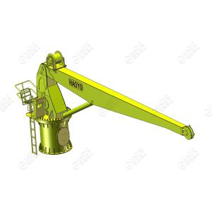 Buy cheap Top 10 Crane Manufacturers Stiff Boom Marine Crane Certification Marine Ship Deck Crane from wholesalers