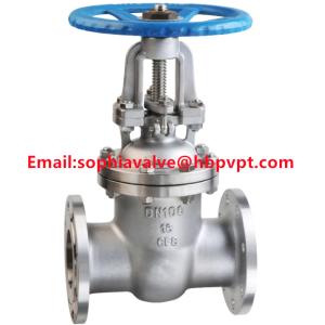 Stainless steel gate valve CF8 API standard