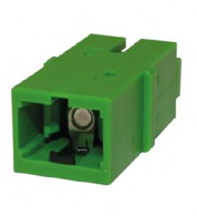 Buy cheap Non Flange Laser ABS Shutter Fiber Optic SC Adapter from wholesalers