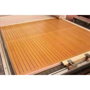 Buy cheap Studio Room Wooden Grooved Acoustic Panel MDF Board Fireproof Melamine Surface from wholesalers