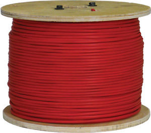 Riser-Rated Fire Alarm Cable 14AWG 2 Conductors Solid Copper for Security System