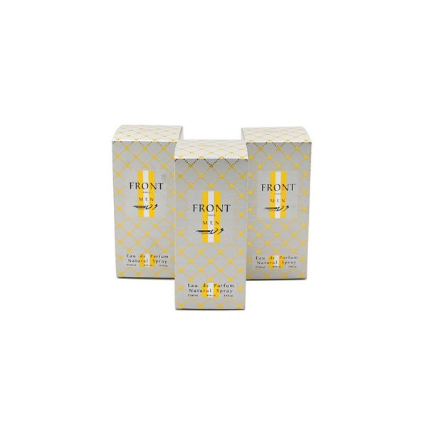 Buy cheap 400GSM White Board Metallic Perfume Packaging Boxes Printing from wholesalers