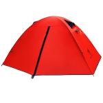 Buy cheap 1-2 Person Custom Waterproof Camping Tarps Spring Summer Autumn 3 Season Dome House Canvas Tent from wholesalers