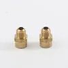 Buy cheap thread copper nipple Precision CNC Mechanical Part Casting pipe fitting from wholesalers