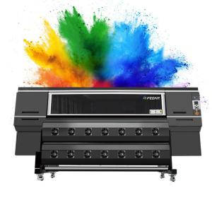 Buy cheap Fedar Sublimation Fabric Printing Machine 150sqm/H With Pigment Ink from wholesalers