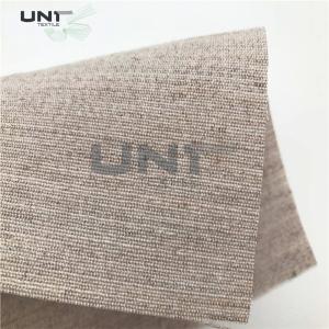 Buy cheap 150cm Width Shrink Resistant Canvas Interlining Stiff Elastic from wholesalers