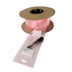 Buy cheap Customized Pink Pre Opened Poly Bags On A Roll For Electronic Accessory Packaging from wholesalers