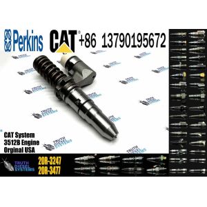 Buy cheap Excavator Parts 392-0225 Fuel Injector 3920225 20R-3247 20R3247 for CAT 3508B 3512B 3516B 3512C 3516C from wholesalers
