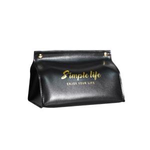 Buy cheap Custom Mini PU Leather Car Tissue Box Holder for Chic and Practical Storage from wholesalers