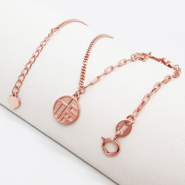 Quality Delicate 18kt Gold Mini Pendant with Chain for sale