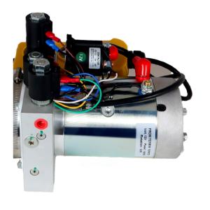 Buy cheap DC 12V 1.6kw Two Way Double Acting Mini Hydraulic Power Unit with Gear Pump from wholesalers