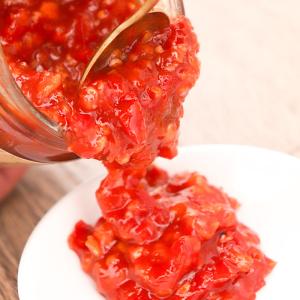 Custom 3kg Chilli Garlic Sauce Paste Seasoning For Breakfast