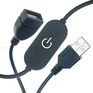 Buy cheap 5v Touch Switch Male to Female USB on off Cable Stepless Controller Dimmer for Led Strip Bar Lamp from wholesalers
