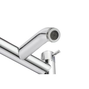 Ceramic Modern Bath Shower Mixer One Hole Chrome Finish Faucets