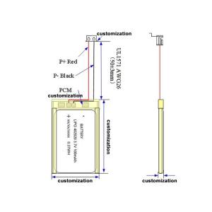High Rate Li Polymer Battery Rechargeable 30C Max60C 14000mah Battery 10078156