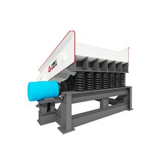 China Stable Single Shaft Feeder machine  With 300 T/H Processing Capacity on sale