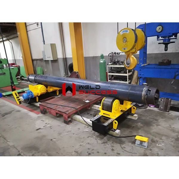 Quality CRS-20T-Screw Adjustable Welding Rotator Rubber Roller Wheels for sale
