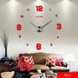 Buy cheap Home Decorative Wall Clock For Kitchen 3D Acrylic Quartz Diy Wall Art Clock from wholesalers