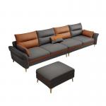 Buy cheap Hotel Living Room Modern Luxury Leather Sofa Sophisticated Craftsman from wholesalers
