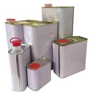 200ml 500ml 750ml 1L 1.25L 1.5L 3L Empty Square Metal Jerry Oil Tin Can For