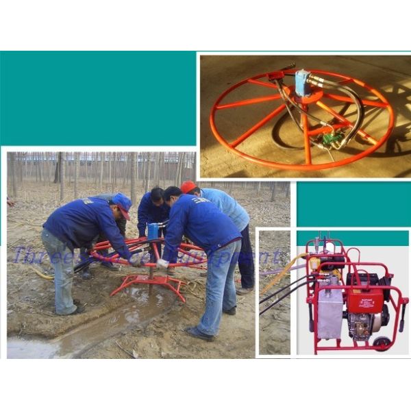 TSP-20 Man Portable Drilling Rig (FLUSH) blasting