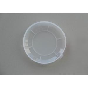 Buy cheap 209 # convex transparent PE plastic can lids dull polish / glossy surface from wholesalers