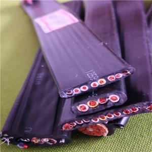 Buy cheap Composite Flat Flexible Traveling Cable for Crane or Conveyor H07VVH6-F with Black Jacket from wholesalers