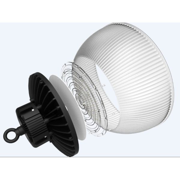 Lumiles 3030 UFO High Bay Light With Reflector 120° Warehouse Wet Location Area