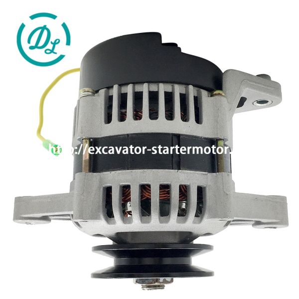 Buy cheap EexcavaStart Sumitomo SH75 Excavator Alternator 12V 40A OEM 119624-77201 from wholesalers