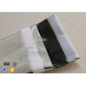 Buy cheap 28 x 32cm Fireproof Document Bag with Silver + Black Carbon Fabric Inside from wholesalers