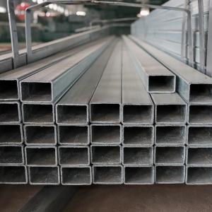 Buy cheap Iron GI Galvanized Square Steel Pipe Tube 6m 275g/M2 SS540 from wholesalers
