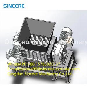 Buy cheap Automatic Plastic Shredder Crusher Mixer Pulverizer Recycled Machine from wholesalers