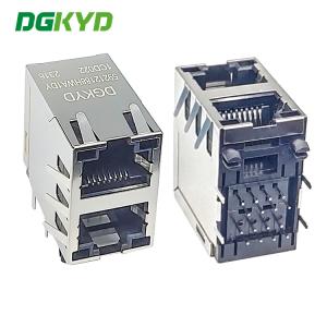 Buy cheap DGKYD59212188HWA1DY1CD022 RJ45 Multi Port Socket With Shielded Modular Interface product