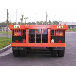 Buy cheap Custom 40ft Skeletal ISO Container Semi Trailer Chassis HZZ9400TJZP from wholesalers