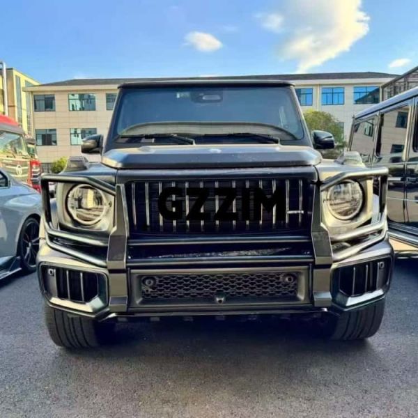 Strong Car Steel Bumper Bar for Optimal Vehicle Collision Resistance Steel Guard Bull Bar Nudge Bar for Mercedes G465 Babos