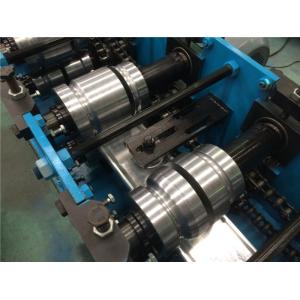 Buy cheap 4KW Main Powet Shutter Roll Forming Machine by Chain 56mm Shaft from wholesalers