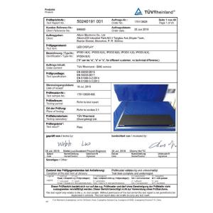 Alisen Electronic Co., Ltd Certifications