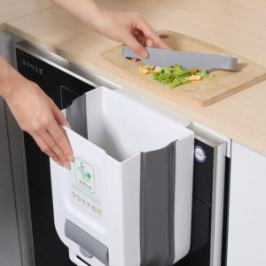 Buy cheap Plastic Sanitary Waste Rubbish 10 Gallon Rectangular Step Foldable Garbage Bin Bathroom Wa Mql Small Kitchen Trash Can With Lid, from wholesalers