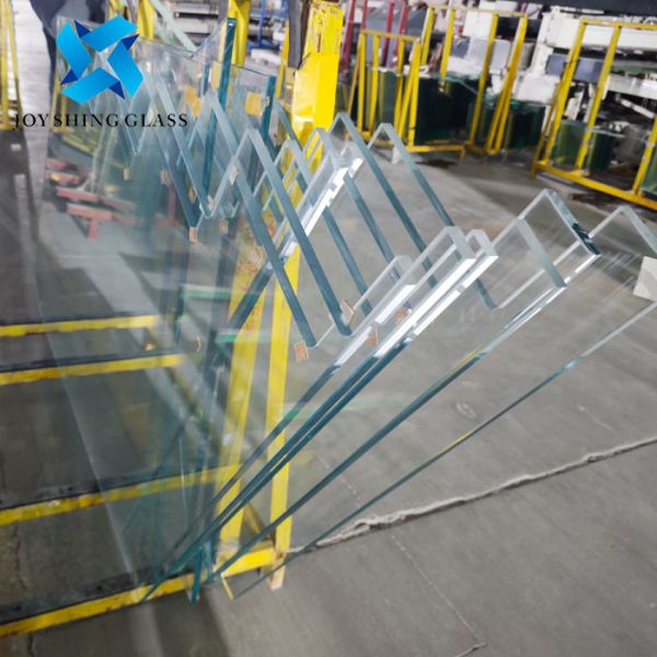 Buy cheap Custom Shape 15mm Ultra Clear Toughened Glass Stair Handrails from wholesalers