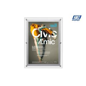 2000lux LED Menu Light Box , CRS Hanging Or Desktop Single Side Crystal Light