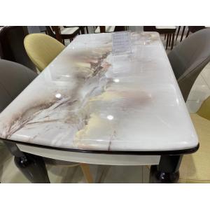 Buy cheap Rubber Wood Frame Contemporary Dinette Sets With Beautiful Texture from wholesalers