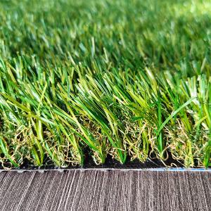 7700 Dtex PP/PE material Artificial Green Grass With 180 Stitch rate Per Metre